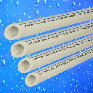 Трубы ПП, 3 m, PN16